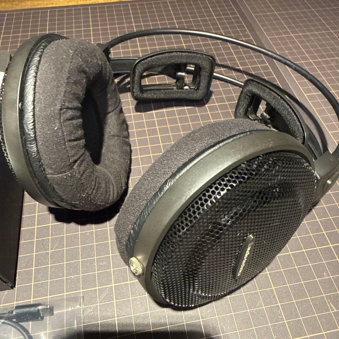 改造品AT-PHA55BTワイヤレスレシーバーATH-AD500Xヘッドホン