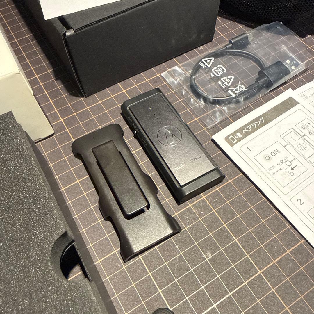 改造品AT-PHA55BTワイヤレスレシーバーATH-AD500Xヘッドホン