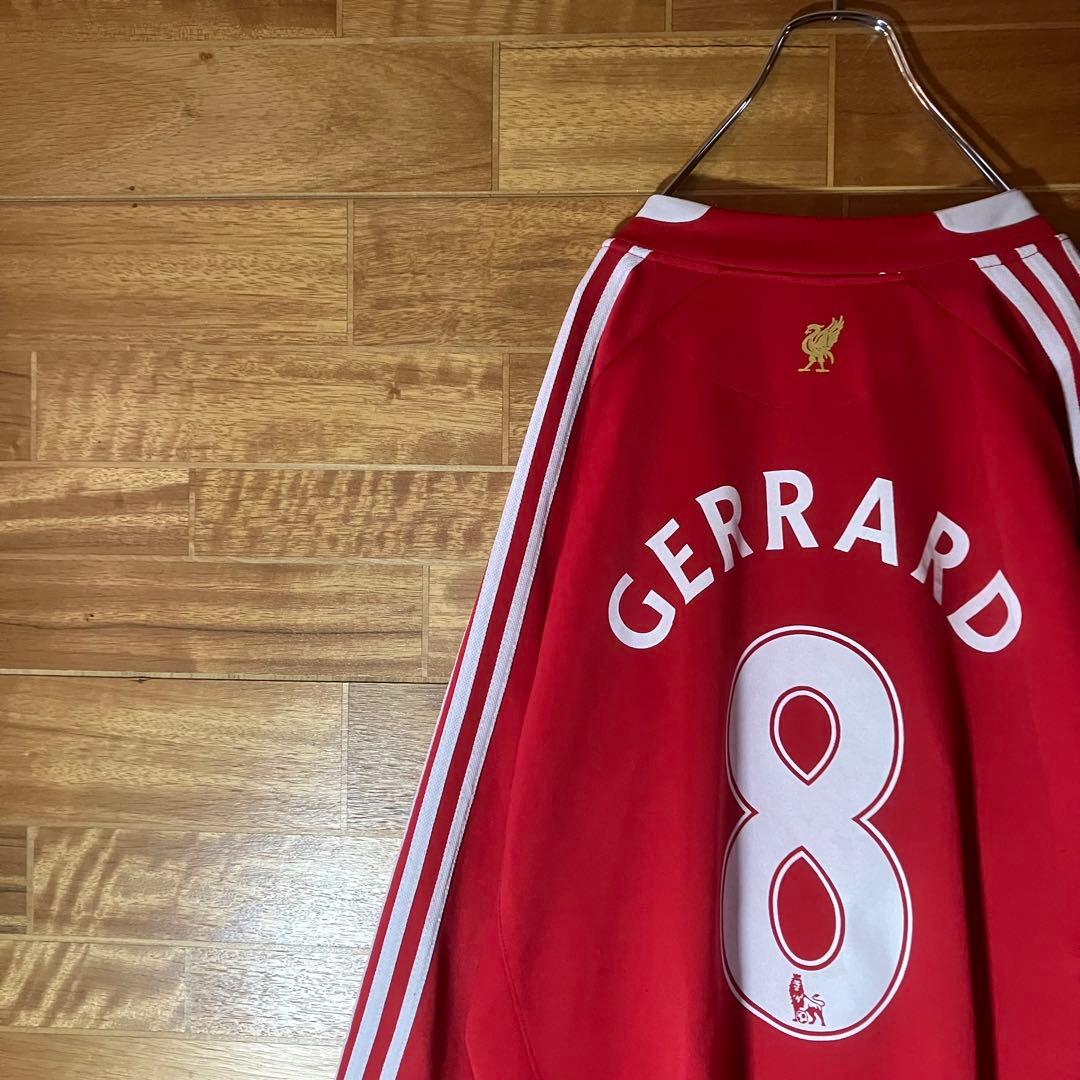 ジェラード　リバプール　プレミア　レプリカ　背番号8　ユニフォーム　赤　白