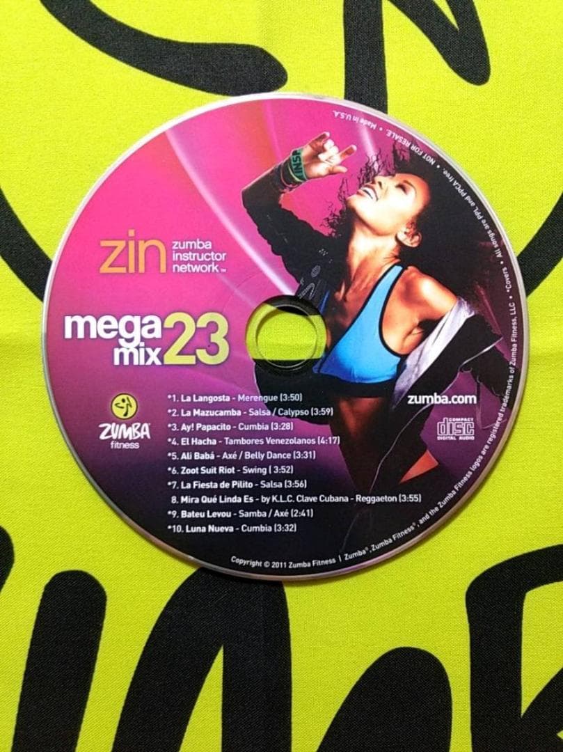 ZUMBA　ズンバ　CD　10枚セット　MEGAMIX21～MEGAMIX30
