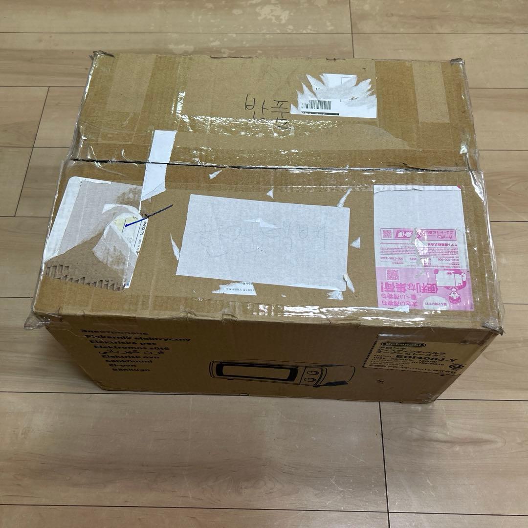 デロンギ オーブン＆トースターイエロー】 EOI408J-Y