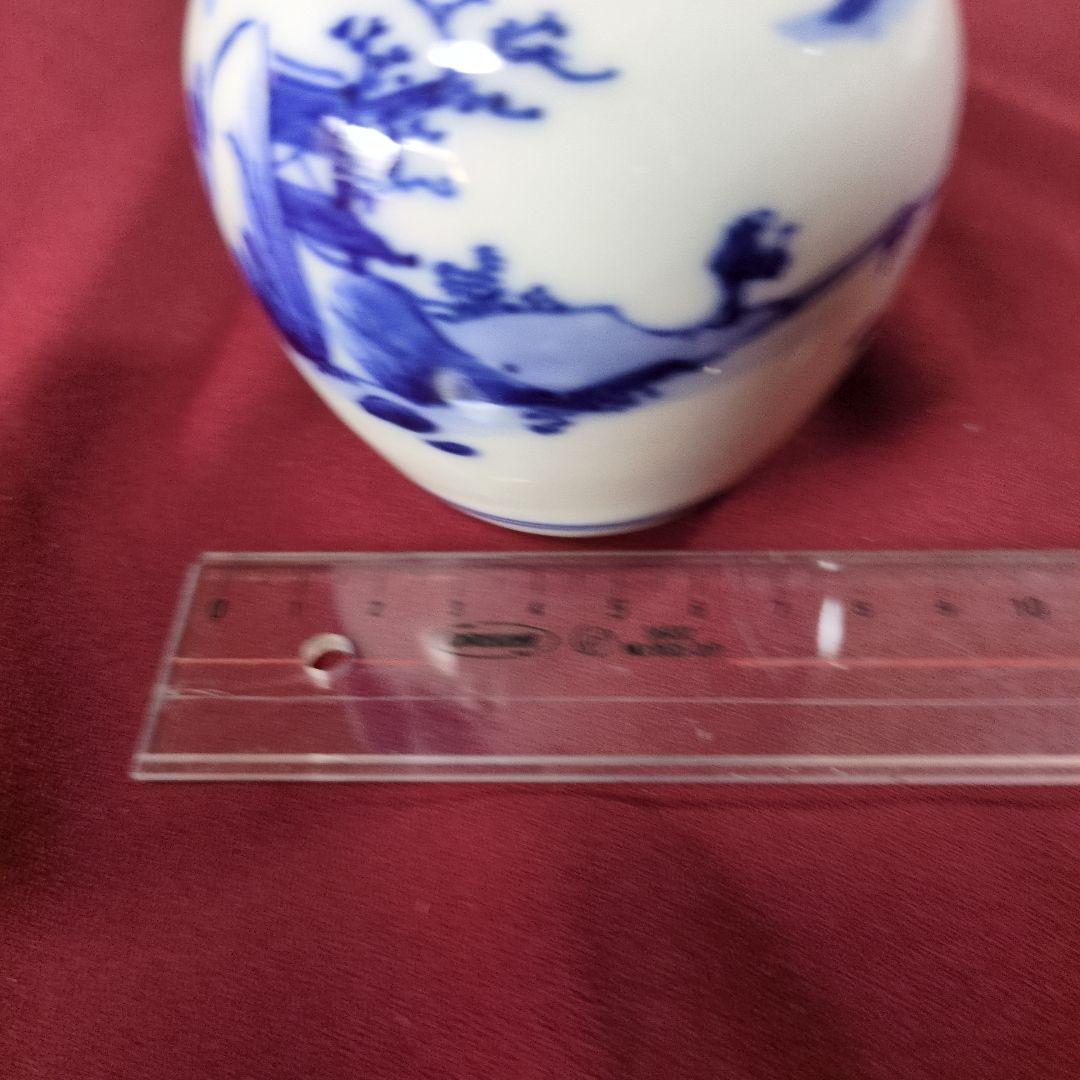 成化年製 茶入れ 茶葉入れ 骨董 銘有 在銘 年代物 茶器 容器 陶器製 陶器