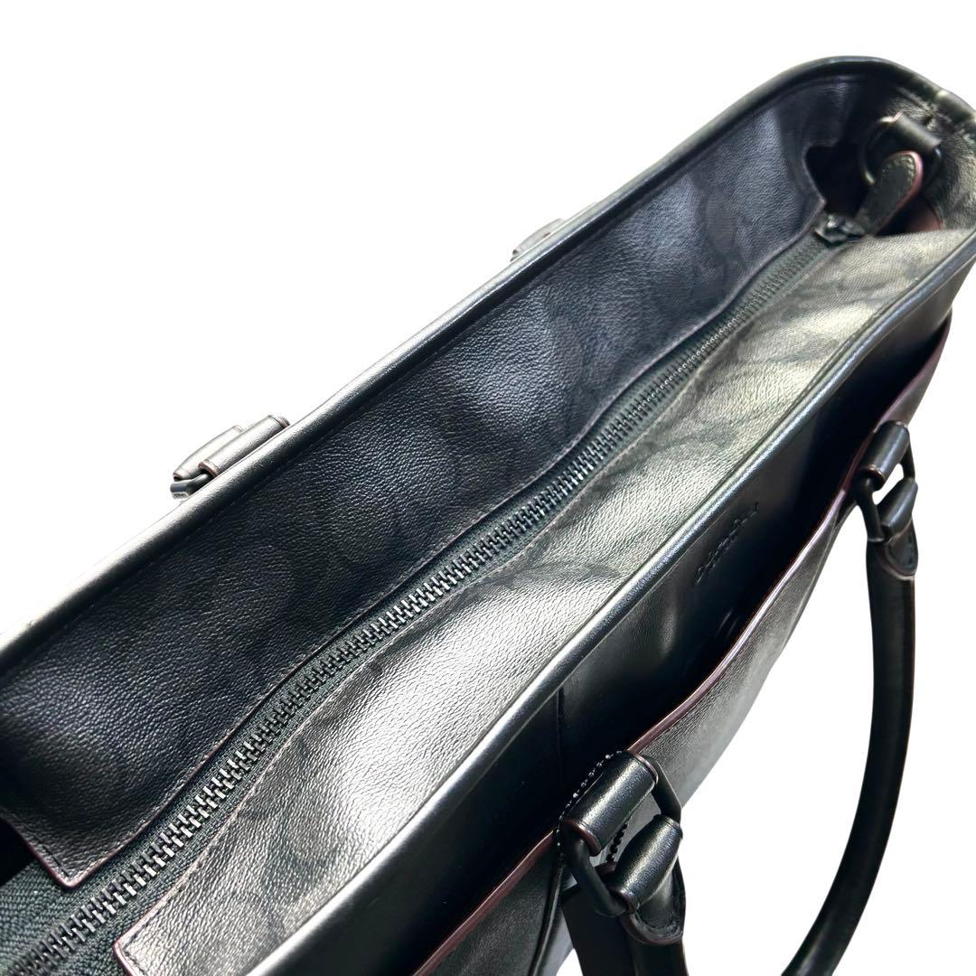 COACH コーチ　ビジネスバッグ　トートバッグ　2way シグネチャー　黒