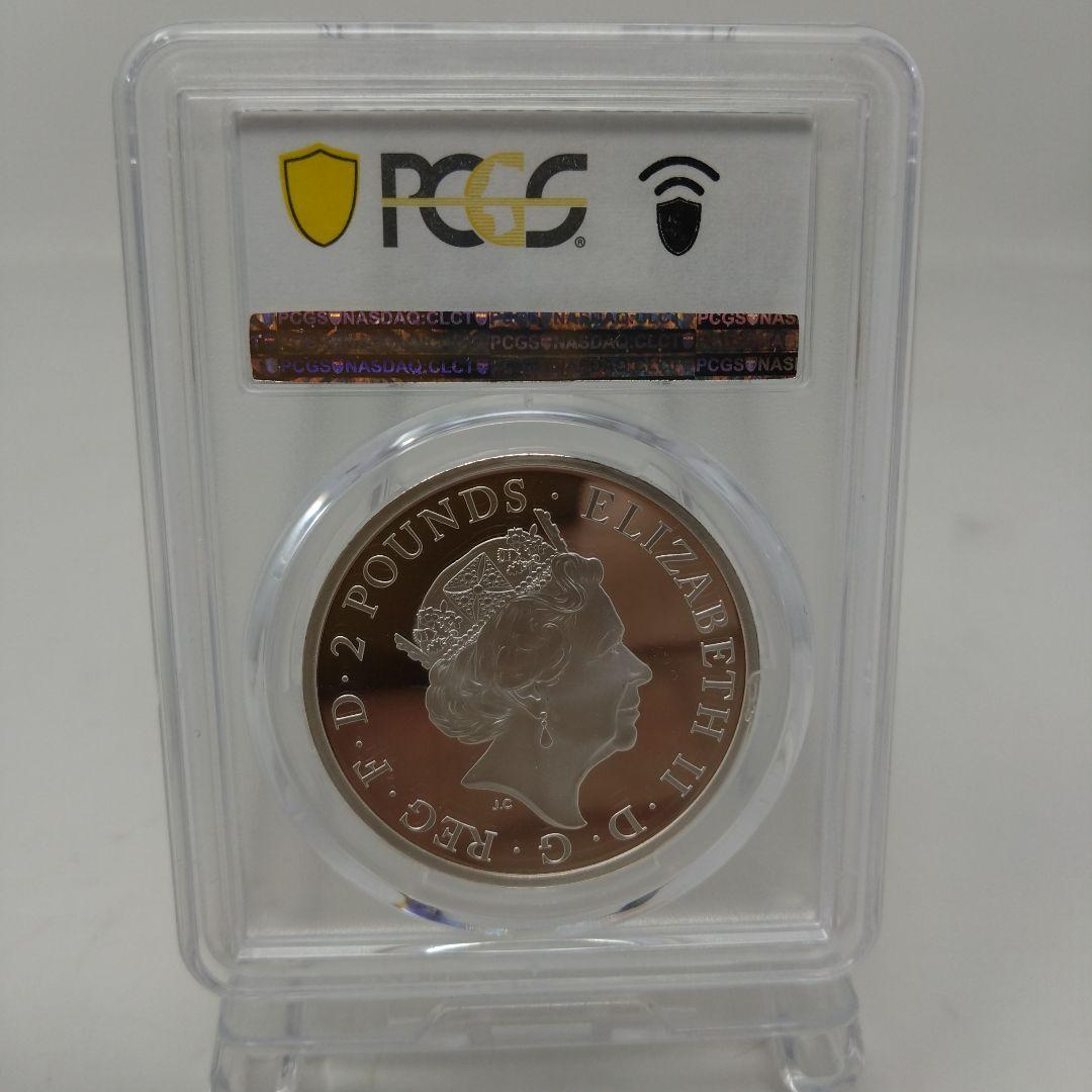 PCGS PR69 チューダービースト　イングランドのライオン　2022