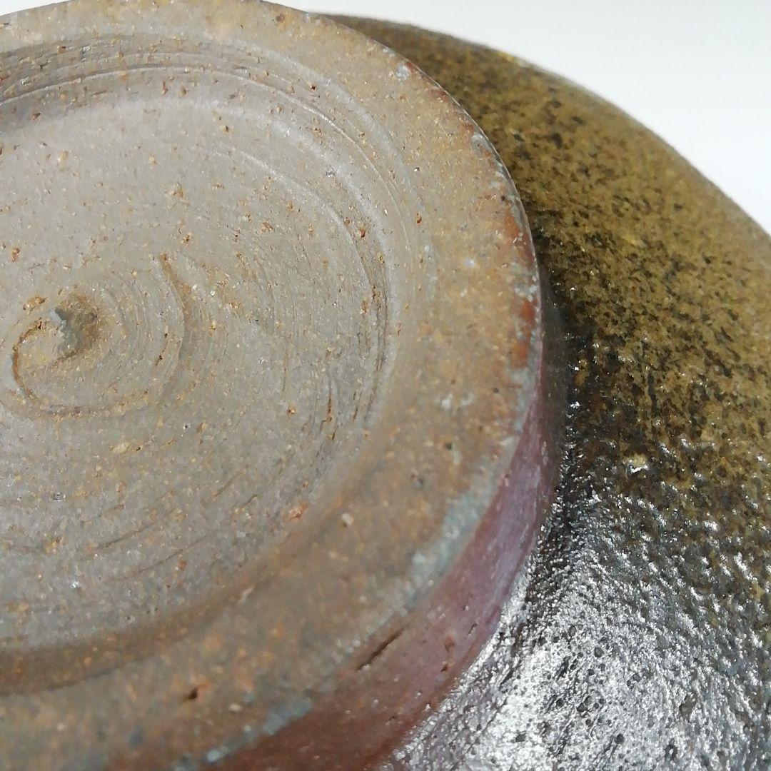 Ｔ２２４　茶碗　『備前焼』『山本宗秀造』　共箱　抹茶碗　茶道具