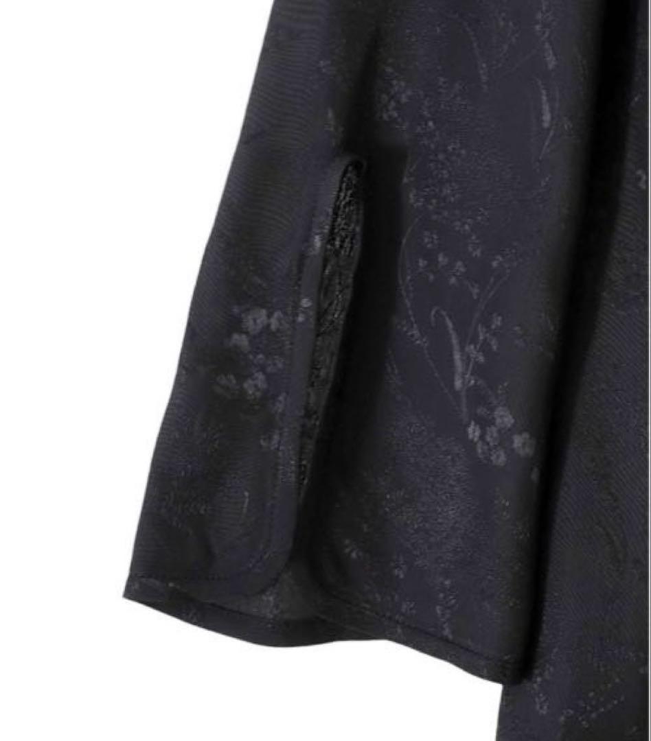 Mame Kurogouchi サイズ2 ジャガード ハイネックブラウス