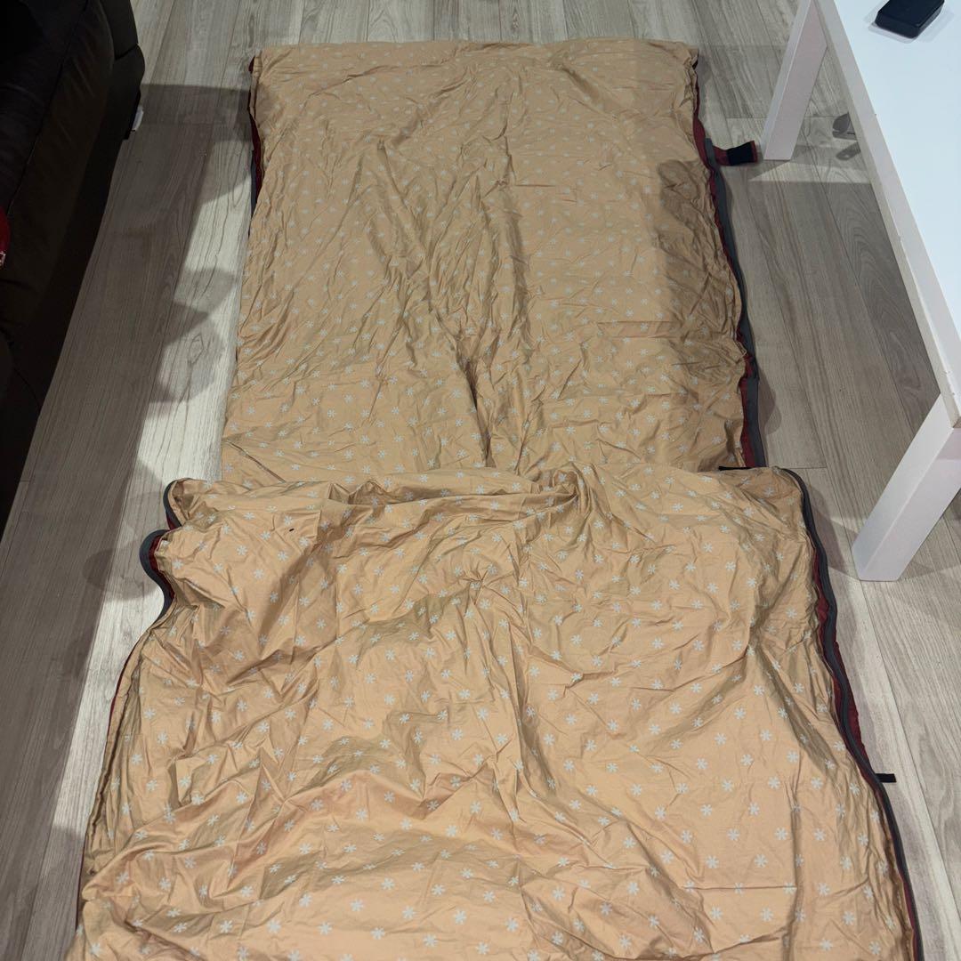 に*ん様 スノーピーク セパレート オフトンワイド 700 シュラフ 寝袋