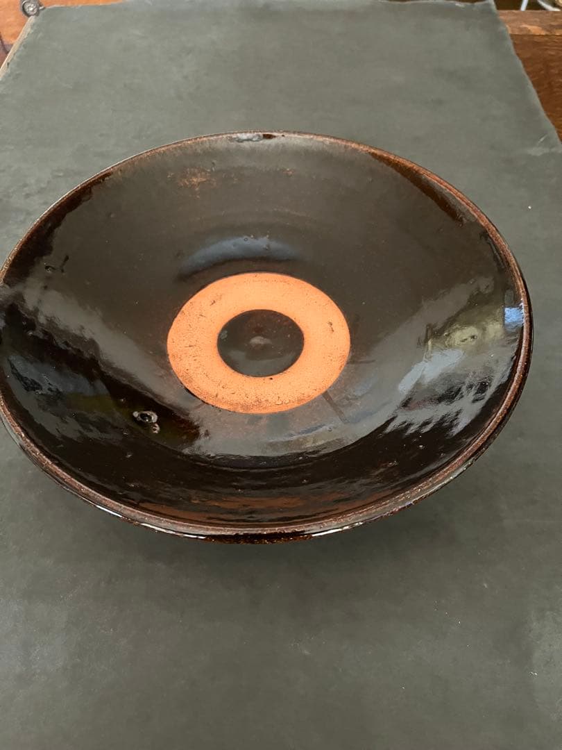 土楽窯　黒鍋　尺2寸（5〜6人用）