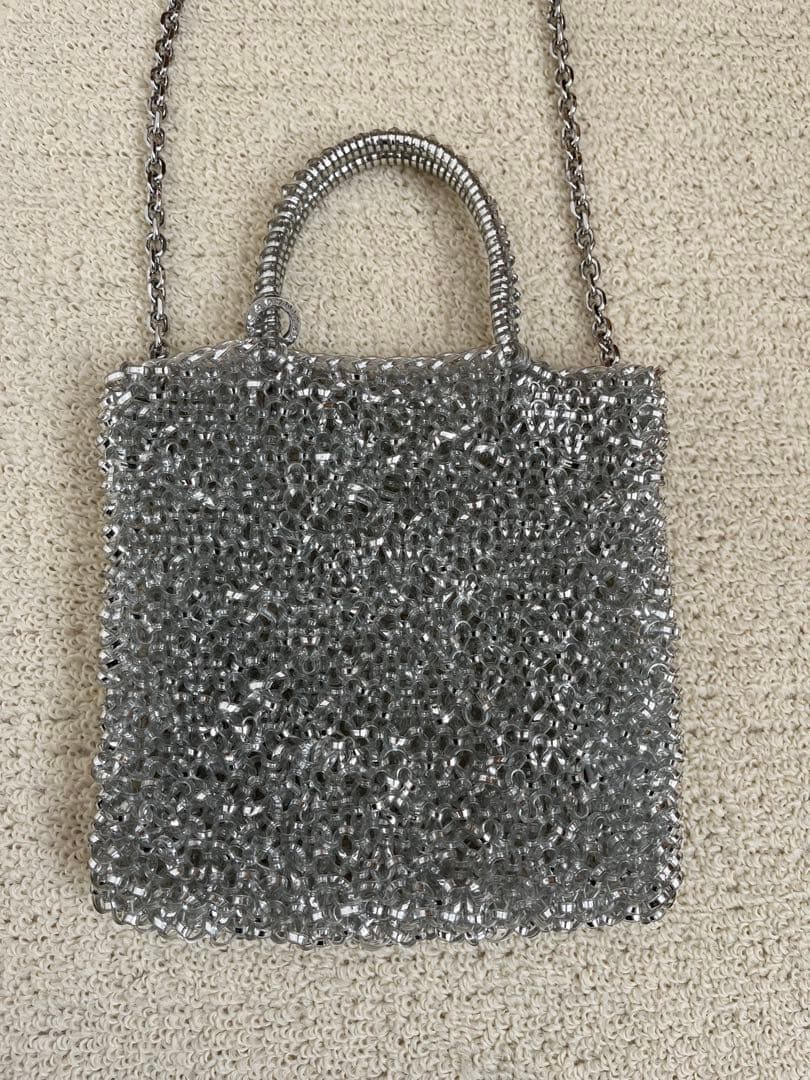 アンテプリマ　スタンダードミニアトゥーラ　インナーバッグ付き　シルバー