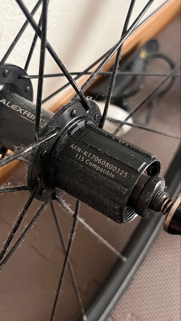 ALEXRIMS ホイールセット 700C