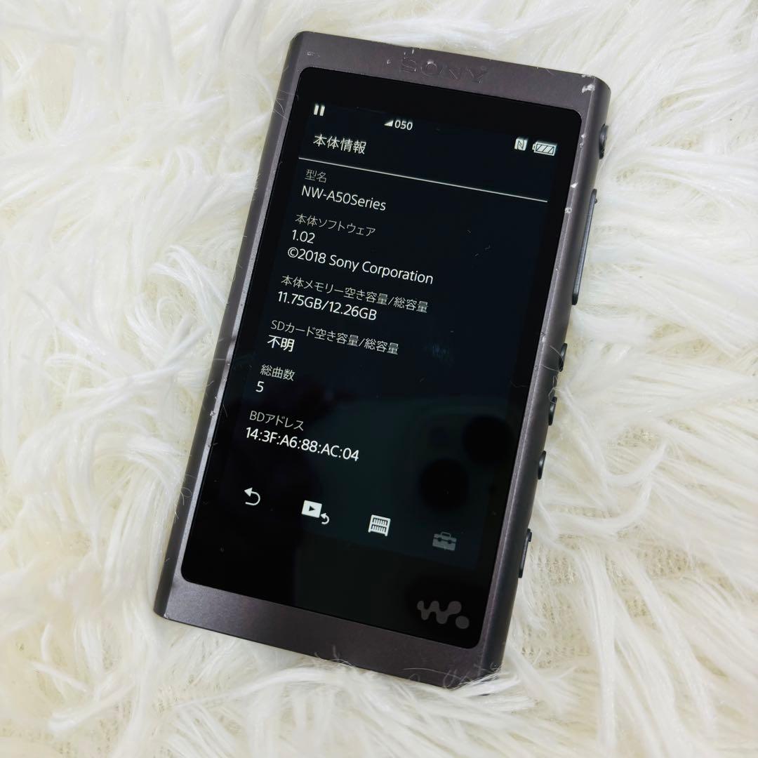 Sony ウォークマン デジタルオーディオプレーヤー　NW-A55