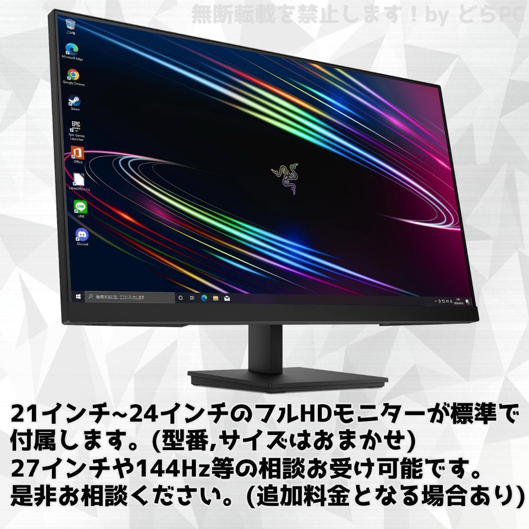 【SSSSランク】RTX4070Ti搭載ゲーミングPCフルセット★新品ケース★