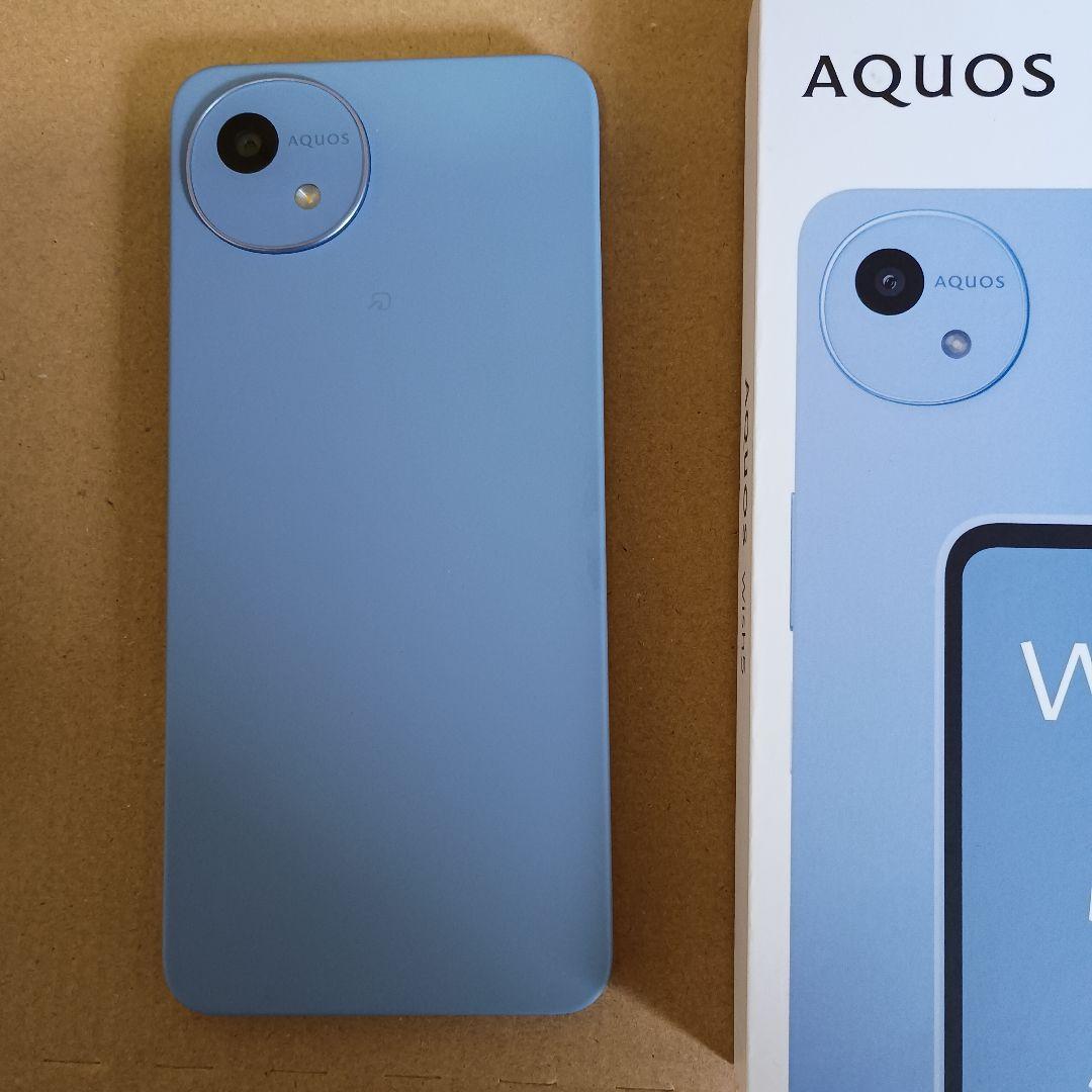 AQUOS wish 5 スマートフォン 本体　ミソラ（パープル系）