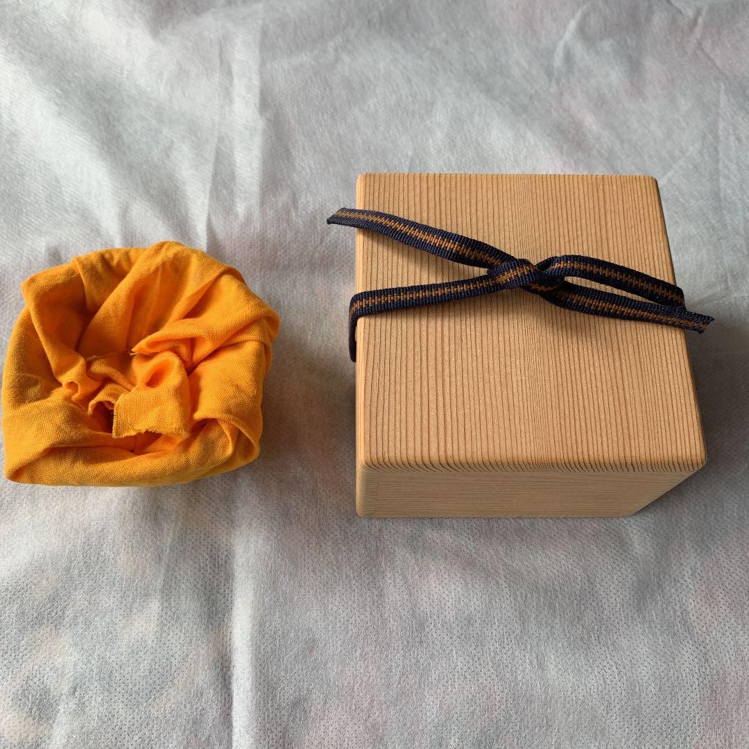 お値下げ！　吉田喜彦　粉引輪花盃　ぐい呑　共箱付き　おちょこ