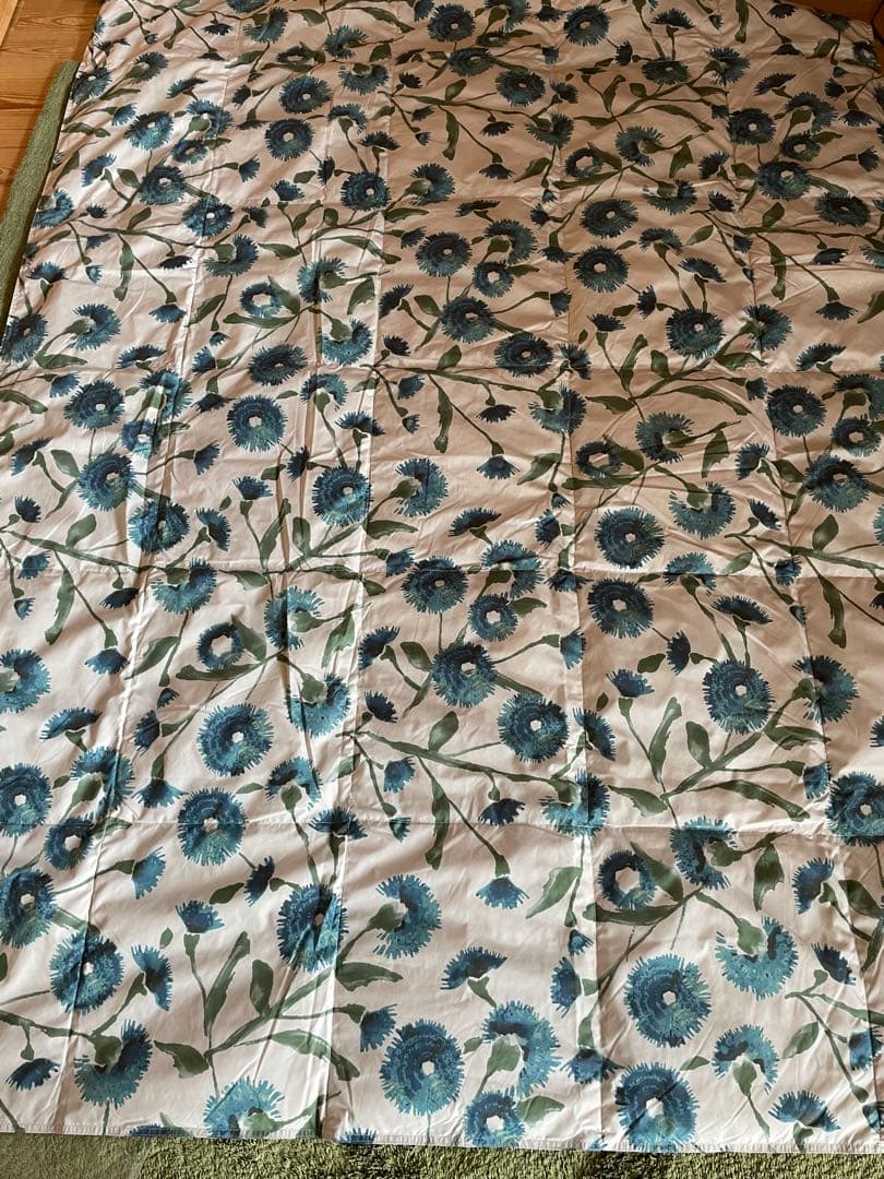 丸洗い可【シビラ】羽毛肌掛布団 ダウンケット（150×210）ミステリオ　ブルー