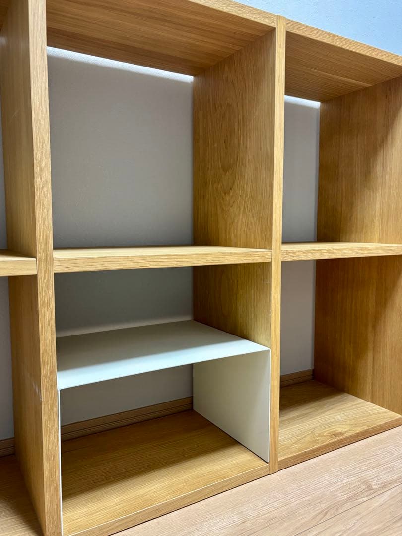 無印＊スタッキングシェルフ 2段×4列