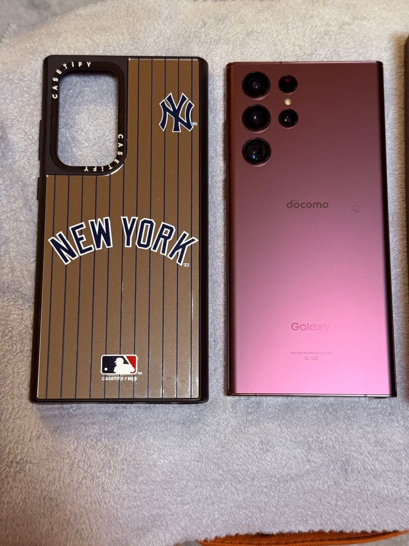 【CASETiFY付き】Galaxy S22 Ultra 256GB ドコモ版