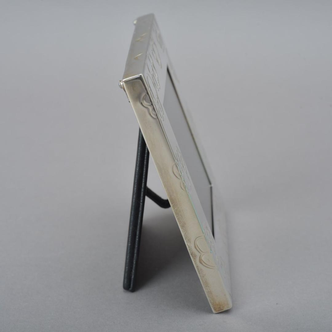 ティファニー SV925 フォトフレーム スクエア ペット 肉球 保存袋/箱付き