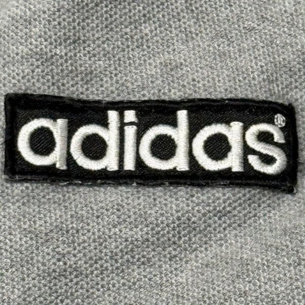 80s 90s old adidas ラガーシャツ 刺繍タグ オールドアディダス