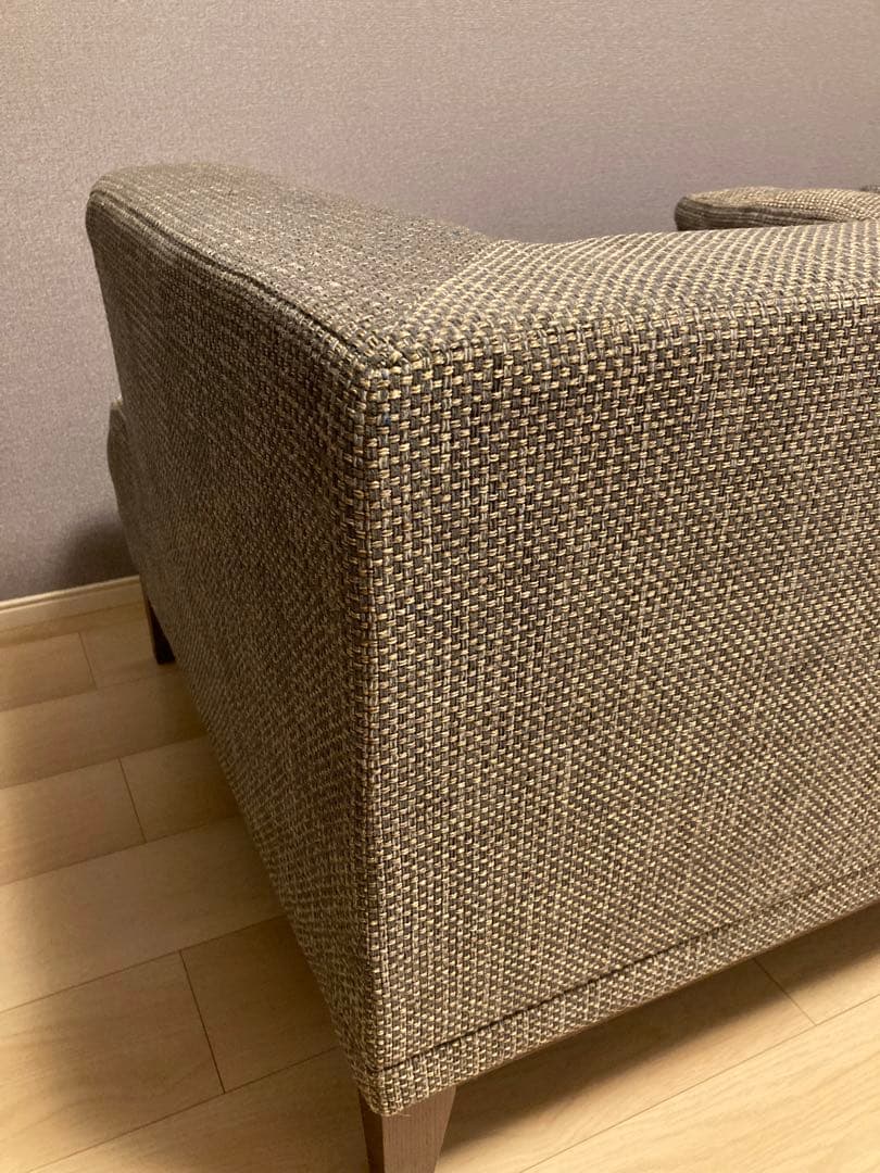 こがね　藤栄　FUJIEI エヴァンソファ　グレー　3人掛けソファ