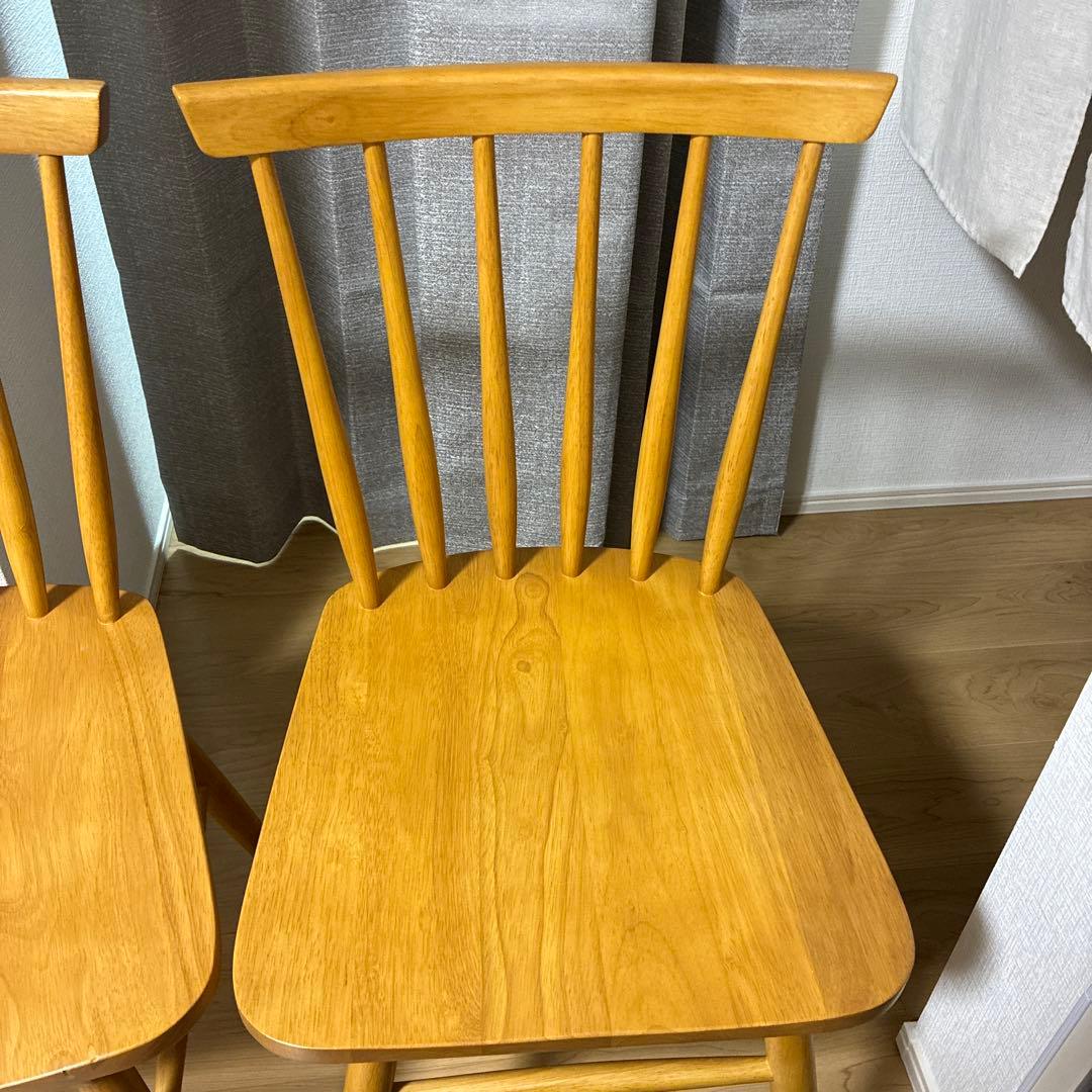未使用　ウィンザーチェア 2脚セット