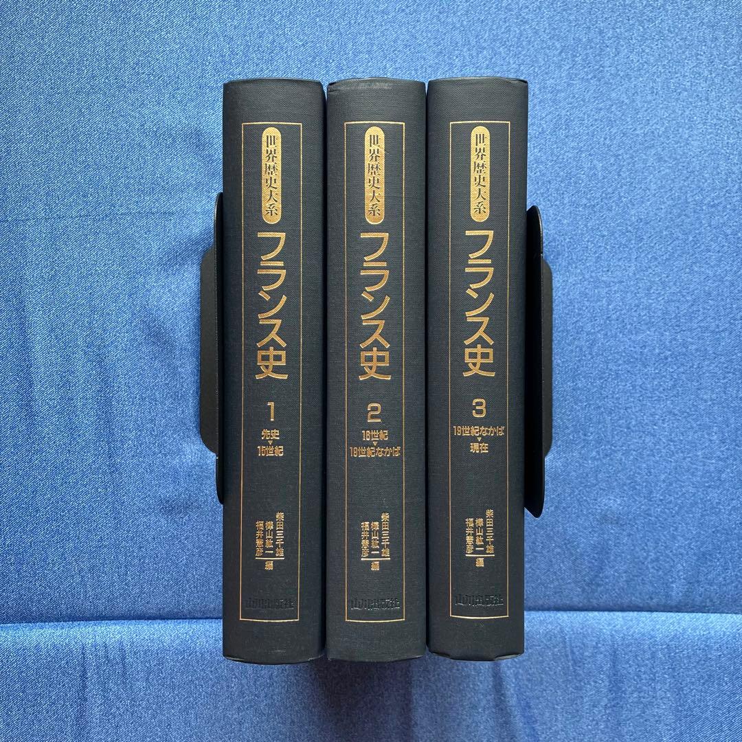 世界歴史大系 フランス史 1~3巻セット 山川出版社 世界各国史 通史 概説