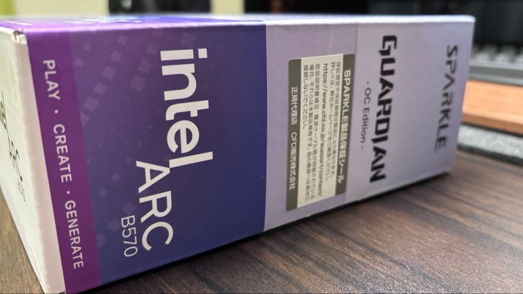 【美品】SPARKLE Intel Arc B570 グラフィックボード