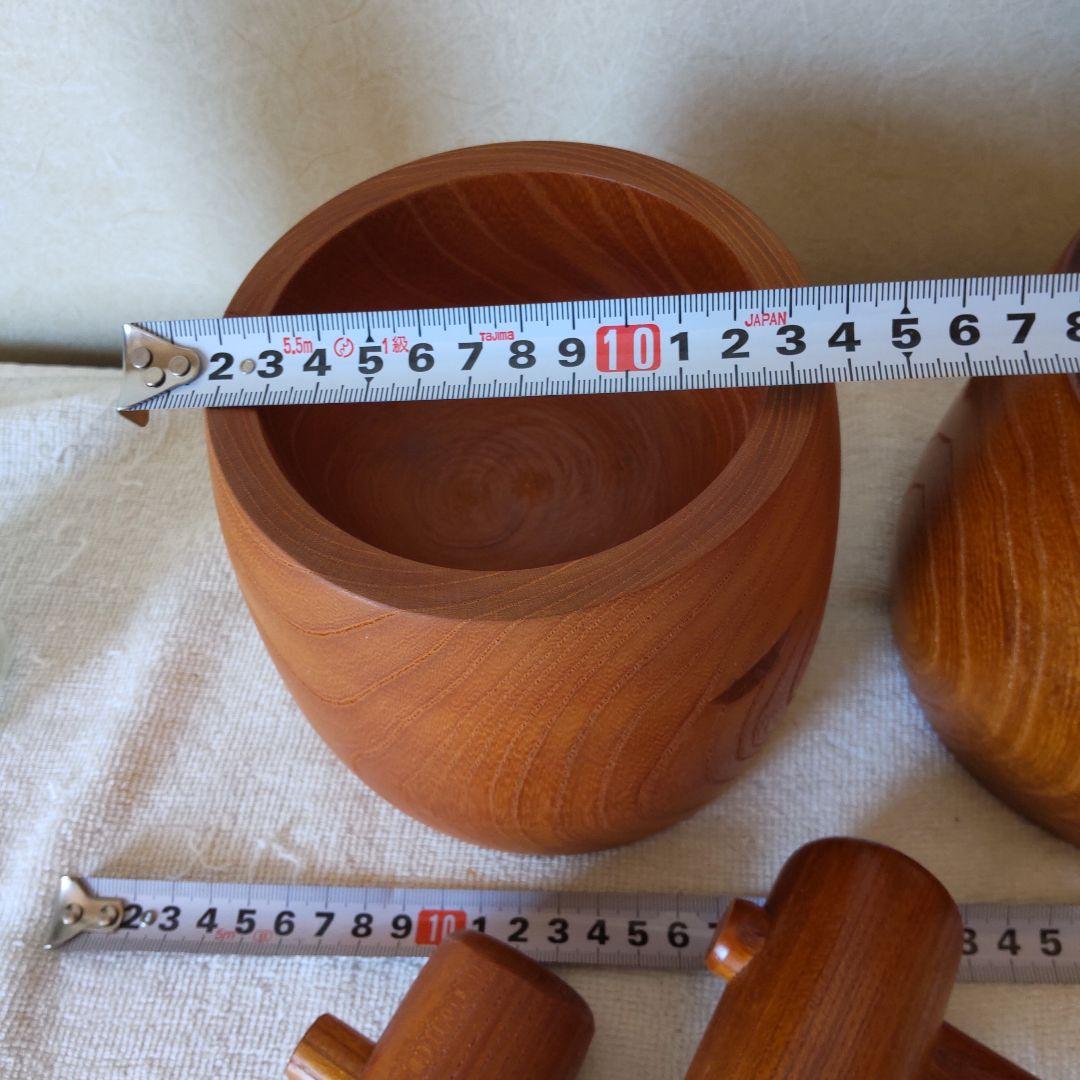 ミニ 臼と杵　2点セット