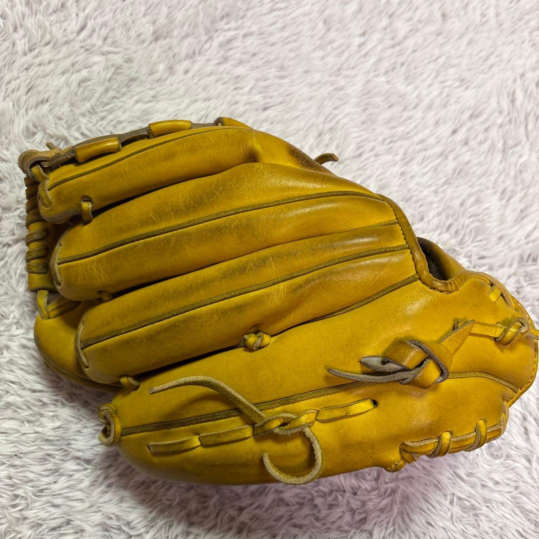 R*様 Mizuno Pro Order 硬式グローブ イエロー　ピッチャー用