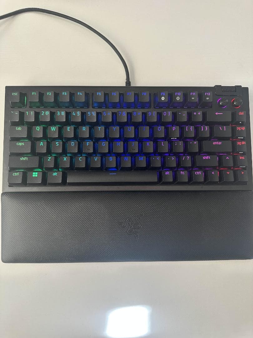 Razer BlackWidow V4 75% 英語配列 オレンジ軸