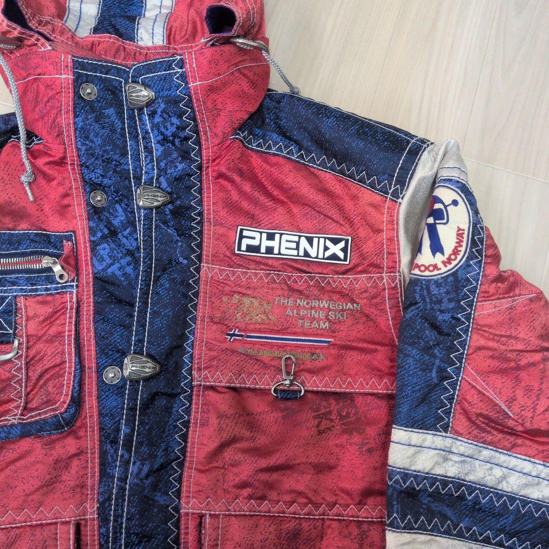 希少90s PHENIX スキージャケット M ビンテージ レトロ ストリート