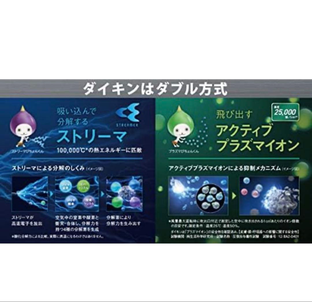 【期間限定割】新品未開封 ダイキン「MC55XKS-W」ストリーマ空気清浄機 白