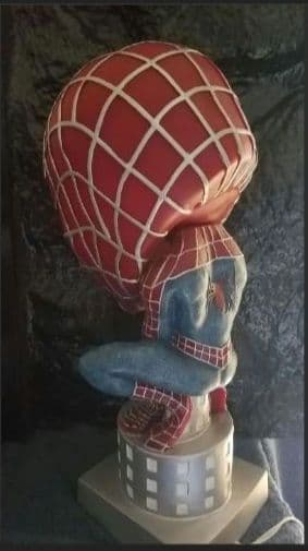 スパイダーマン　フィギュア スタンド照明