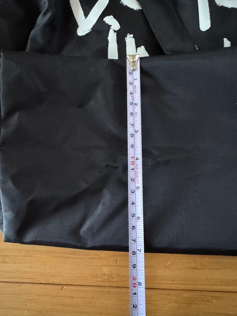 コムデギャルソン　ナイロン メッセージプリントバッグ