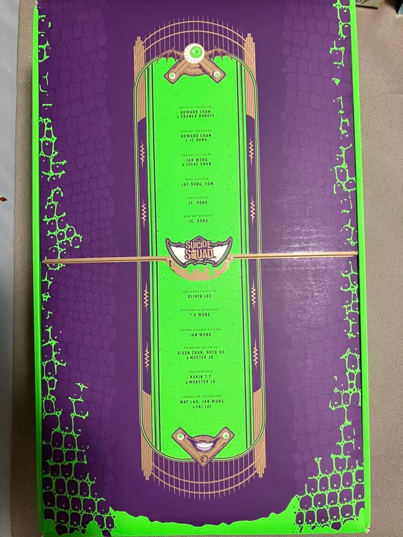 ホットトイズ　ザ・ジョーカー　スーサイド・スクワッド　パープルコート付き