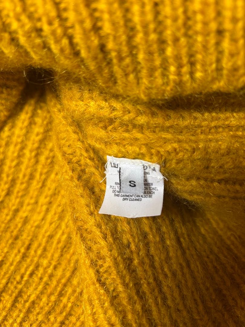 corgi リブ編みニット