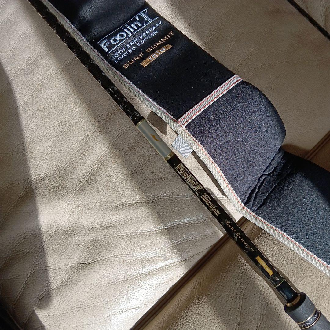 アピア　フージンX SURF SUMMIT 101M 10周年記念ロッド