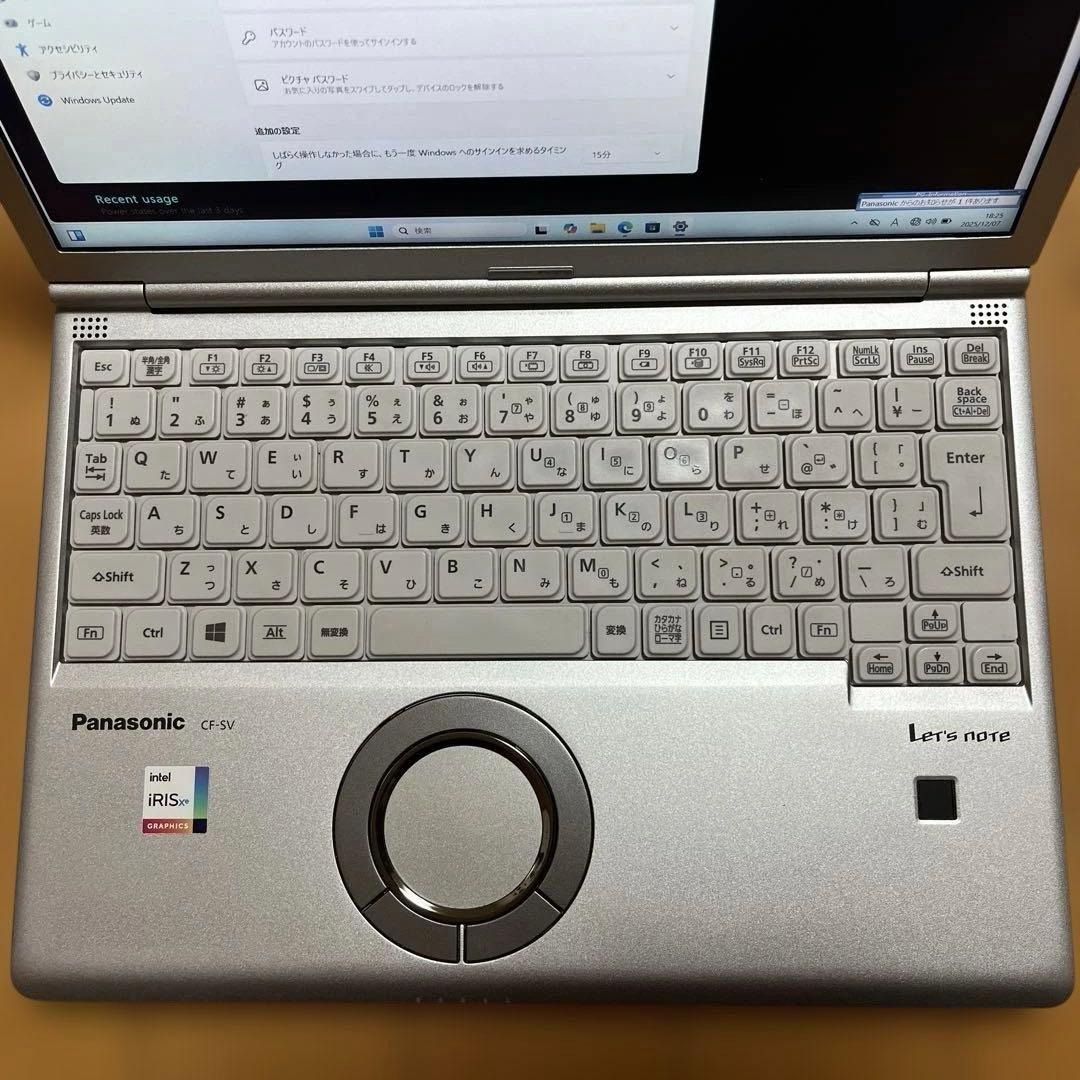 Let’s note CF-SV1 Windows11 Pro