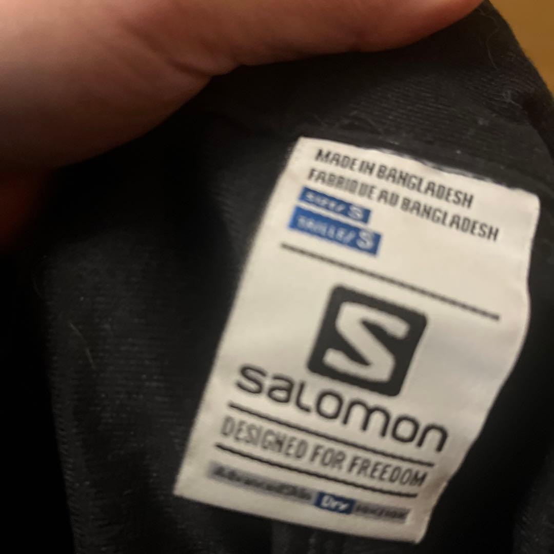 よ*こ様 SALOMON スキーウェア さジャケット レディースS 黒 ブラック