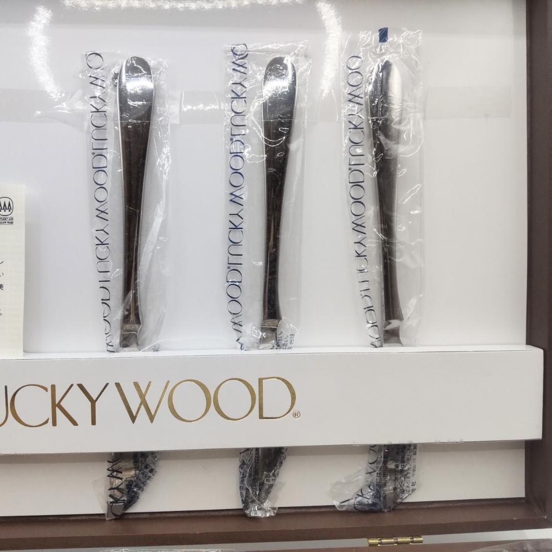 LuckyWood ラッキーウッド カトラリー 28p ディナー 12-18