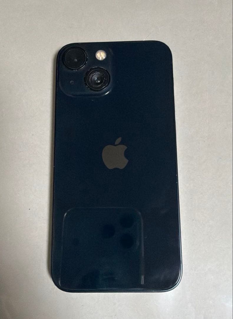 iPhone 13 mini ミッドナイト SIMフリー カメラレンズ割れ有