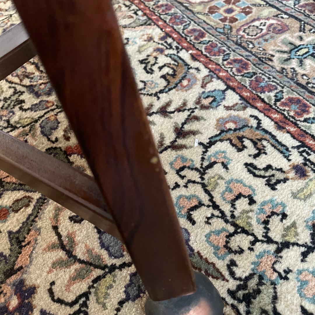 カリモク アームチェア コロニアル キャスター付き ダイニングチェア