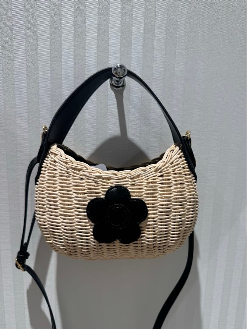 ラタンデイジーパッチ 2WAYショルダー