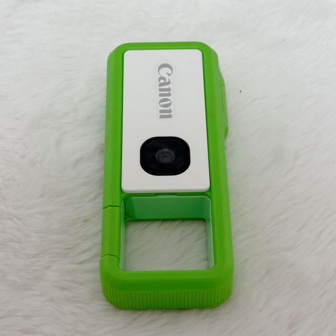 【美品】Canon iNSPiC REC アソビカメラ FV-100 グリーン