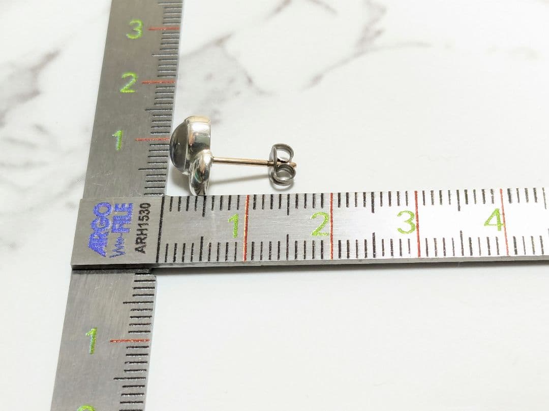 ジョージジェンセン　ムーンライト　シルバー　ピアス　シルバー　ゴールド