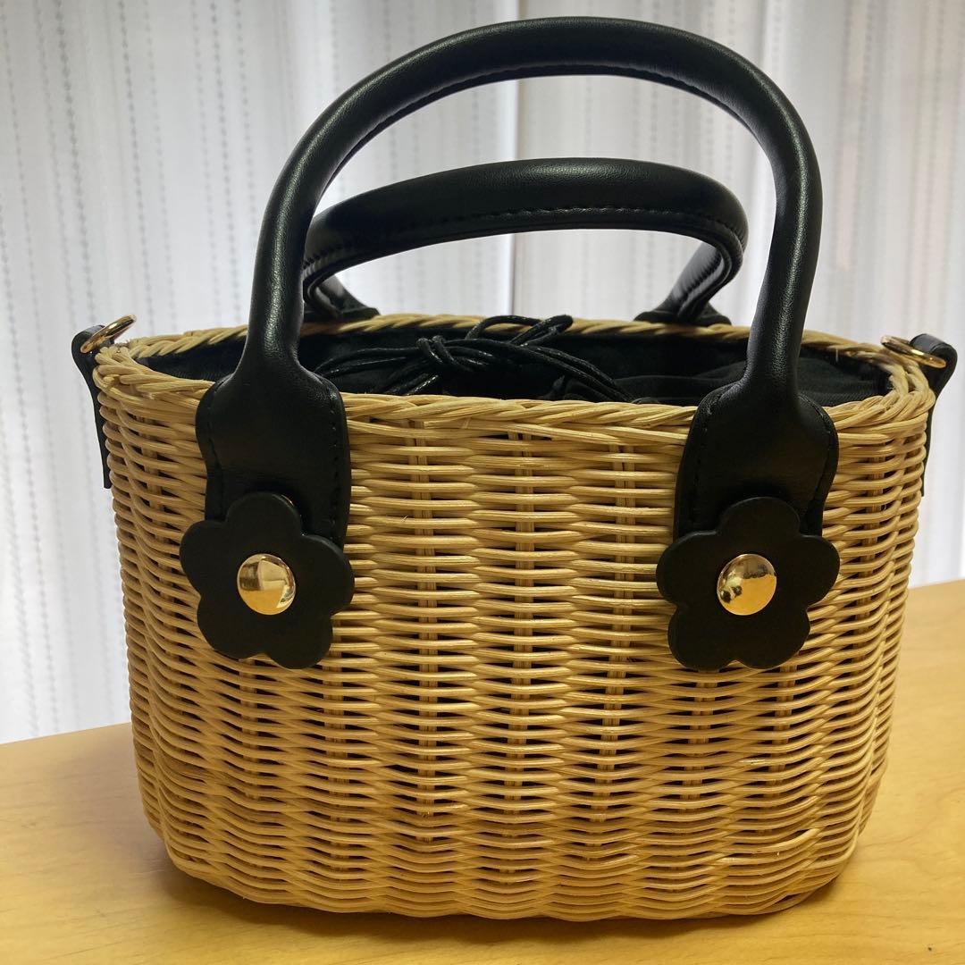 マリークワント　カゴバッグ