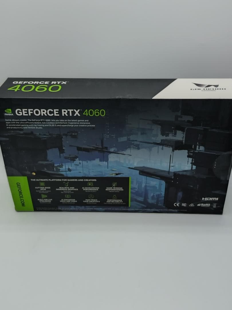 RXT4060 グラフィックボード GG-RTX4060-E8GB/OC/DF