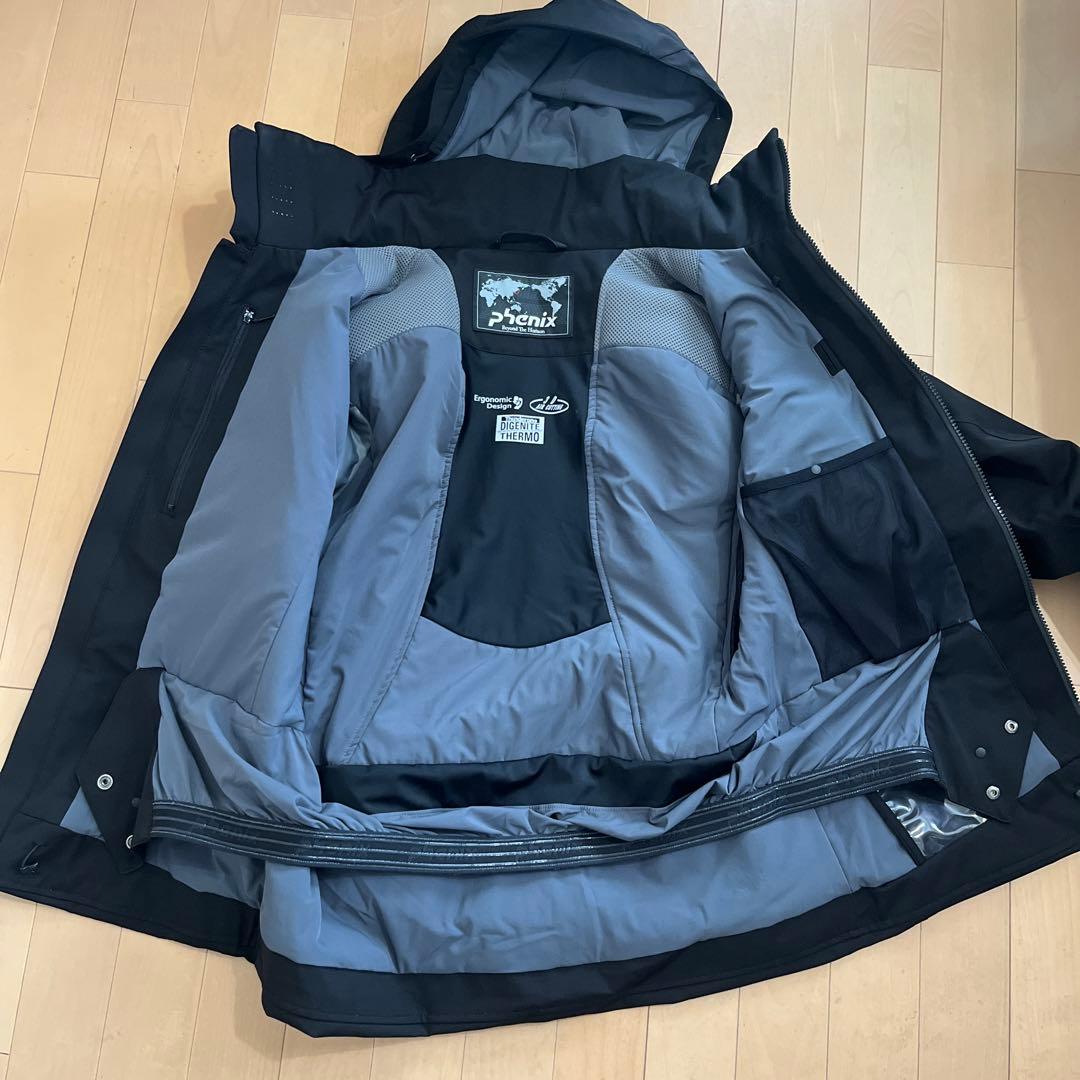美品⭐︎PHENIX 黒 ウィンタースポーツウェア