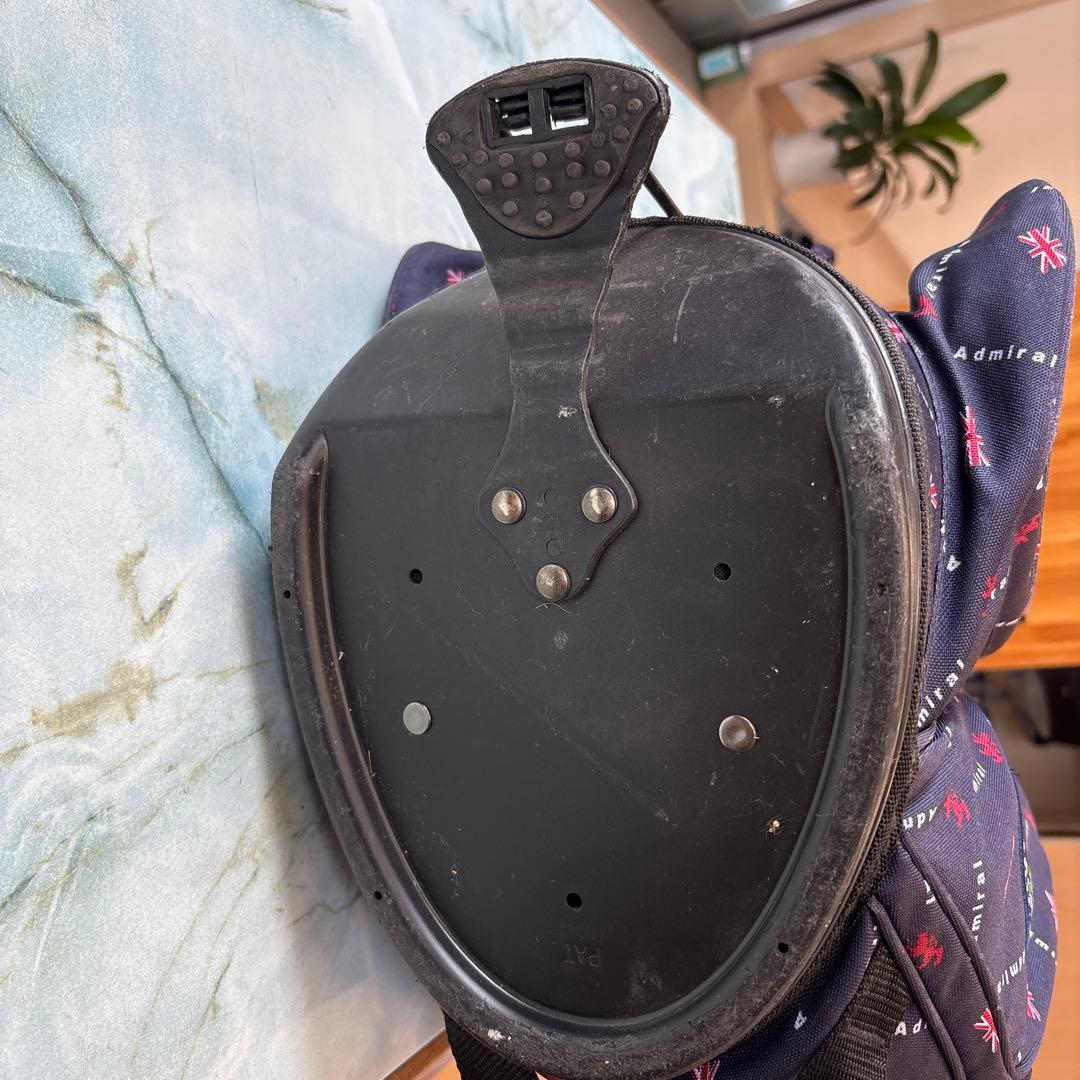 ゴルフバッグ　アドミナル　紺色　裏地赤