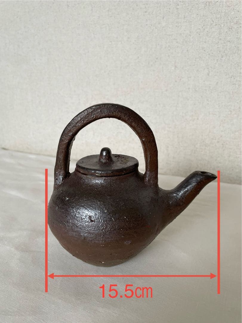 國吉清尚 作　焼締 土瓶